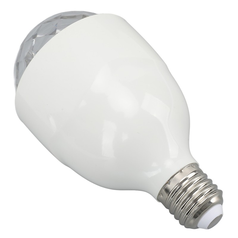 Disco Ball Lamp Bulb E27 Sound Activated Remote Control RGB