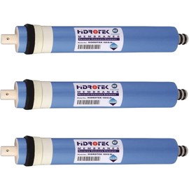 3 Reverse Osmosis 100 GPD Membrane RO Water Filter (NSF Certified)