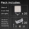 SAN YOUNG LED Work Lights for Truck, 4 Inch LED