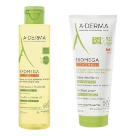 Kit Skincare Aderma Anti Sequedad, Comezon Y Rojeces 2 Pcs