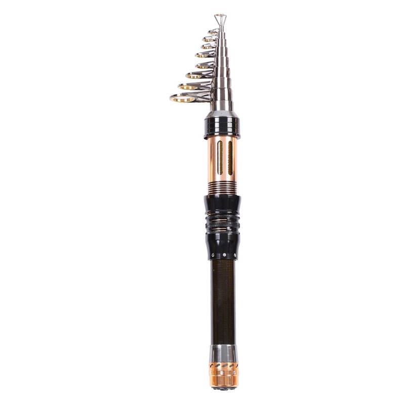 Protable Super Hard Carbon Fishing Rod Ultrashort Section Mini Telescopic