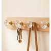 20 PCS Crystal Knobs for Drawers, Diamond Knobs for Dresser