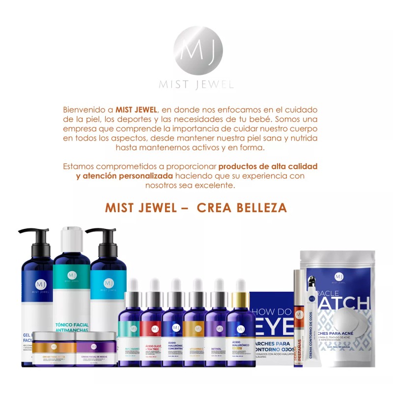 Mist Jewel Suero Alargador Pestanas Alargador Y Crecimiento Biotina