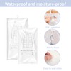 WeeGoo Hanging Vacuum Storage Bags for Clothes with Pump, 6