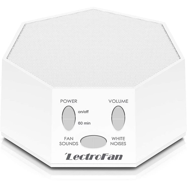 Adaptive Sound Technologies LectroFan Global Power Version High Fidelity Noise Machine, White, 1 Count (Pack of 1), unscented