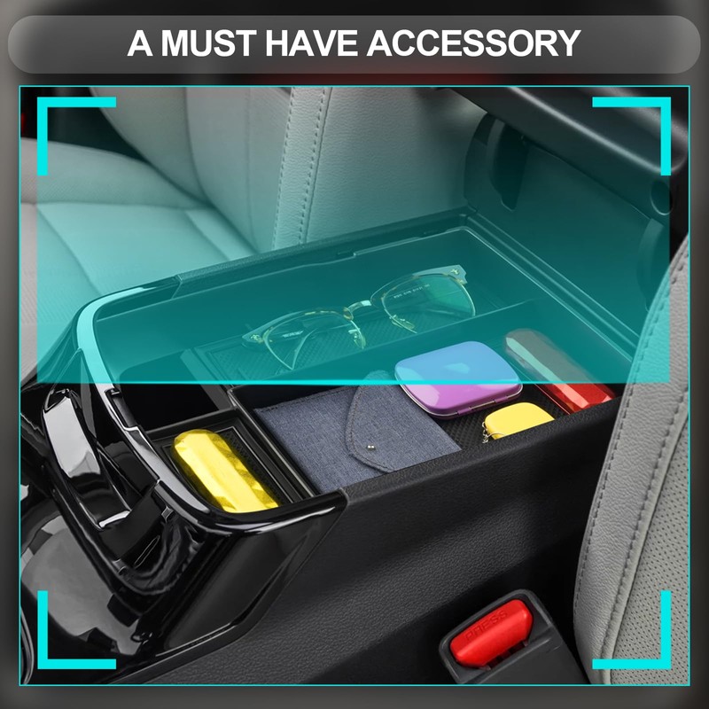 CDEFG for 2020-2025 Telluride Center Console Organizer Tray for Telluride