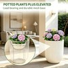Insertos Ajustables para Macetas Grandes 12-18", Elevador de Plantas con
