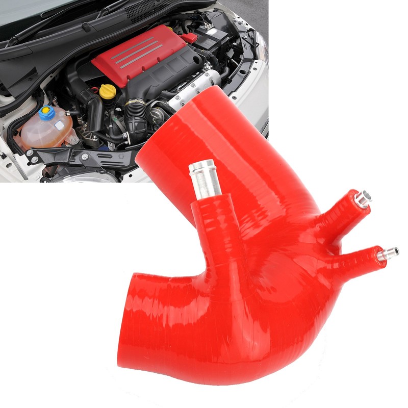 Silicone Intake Hose Pipe Kit Replacement For Fiat Abarth 500