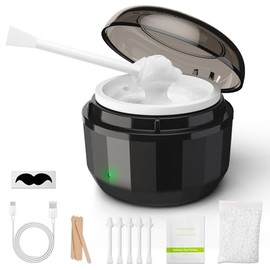 Kit de depilación de nariz para hombres, kit de depilación de nariz con mini calentador de cera integrado, depilación de orejas para hombres, cuentas 