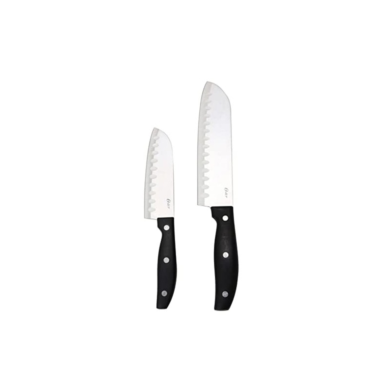 Oster Granger 2 Pc Santoku Knife Set