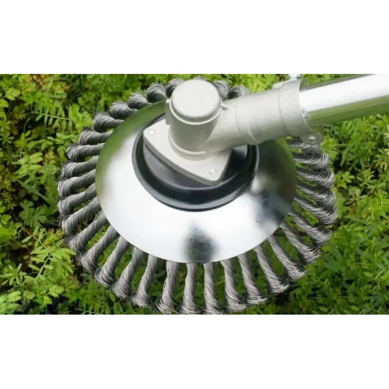 Cabezal De Alambre De Acero Para Deshierbe Universal De 8''