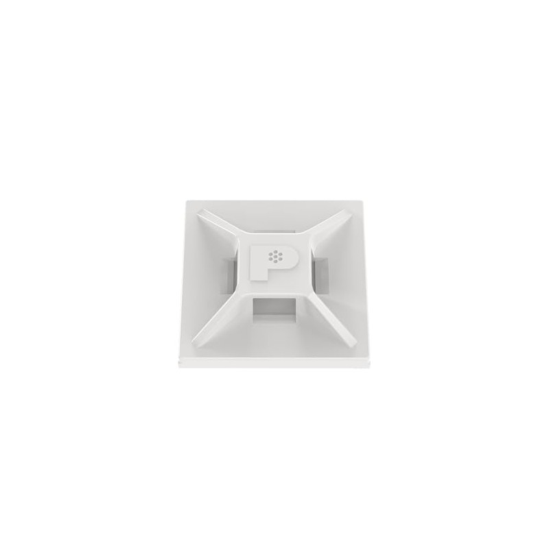 パンドウイット マウントベース アクリル系粘着テープ付き 白 100個入り ABMM-AT-C