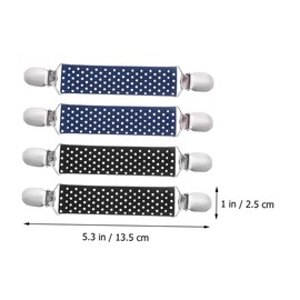 SAFIGLE 12pcs Glove Clips for Boys and Girls Mittens Holder Clips for Toddlers Convenient Winter Accessory for Securing Gloves Hats and Jackets Easy to Use Design