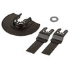 wolfcraft Accessories Set "PRO" 3 Pcs., universal receptacle I 3992000