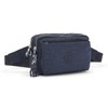 Kipling ABANU MULTI Small crossbody convertible to waistbag, Blue Bleu