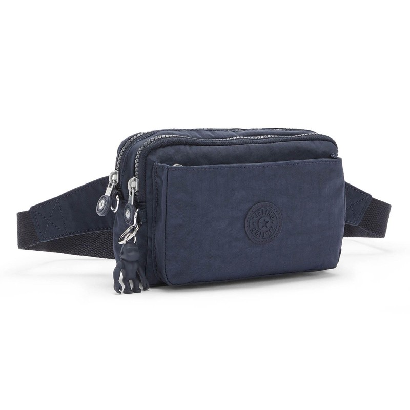Kipling ABANU MULTI Small crossbody convertible to waistbag, Blue Bleu