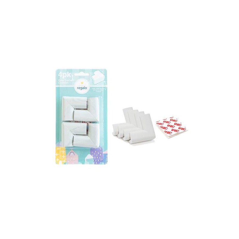 Home Safety Corner Cushion Large 4pk, Award-Winning Brand, Childproofing Essential,