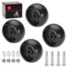 4Pcs Deck Wheel Kit Compatible with Craftsman Snapper Simplicity Murray