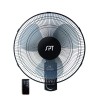 SPT 16″ Wall Mount Fan with Remote Control/ SF-16W90