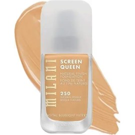 Maquillaje Milani Screen Queen Foundation 250 Natural Bisque