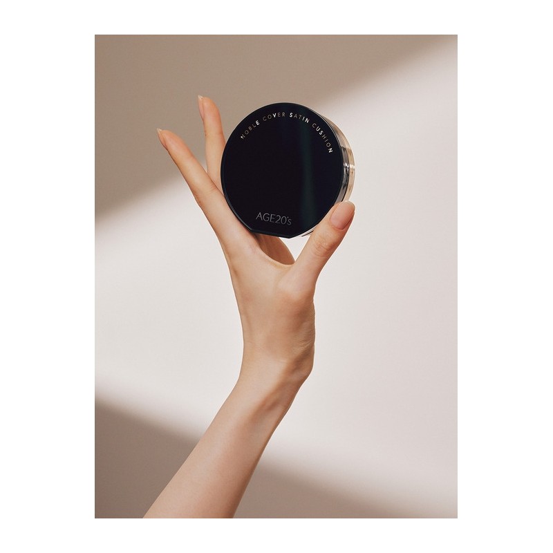 Noble Cover Satin Cushion [Main Item + Refill] / 노블