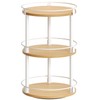 YATINEY 3-Tier Lazy Susan Organizer, Rotating Spice Rack, Spinning Organizer,
