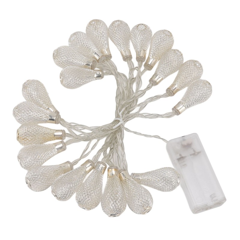 LED Ball String Light 20 Lamp Beads Waterproof Hollow Out