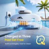 (2026 NEW) AQUVII Cordless Robotic Pool Vacuum, Dual-Layer Filtration