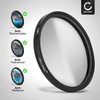 CPL Filter Compatible with Sony (Diameter 55 mm) Lens with