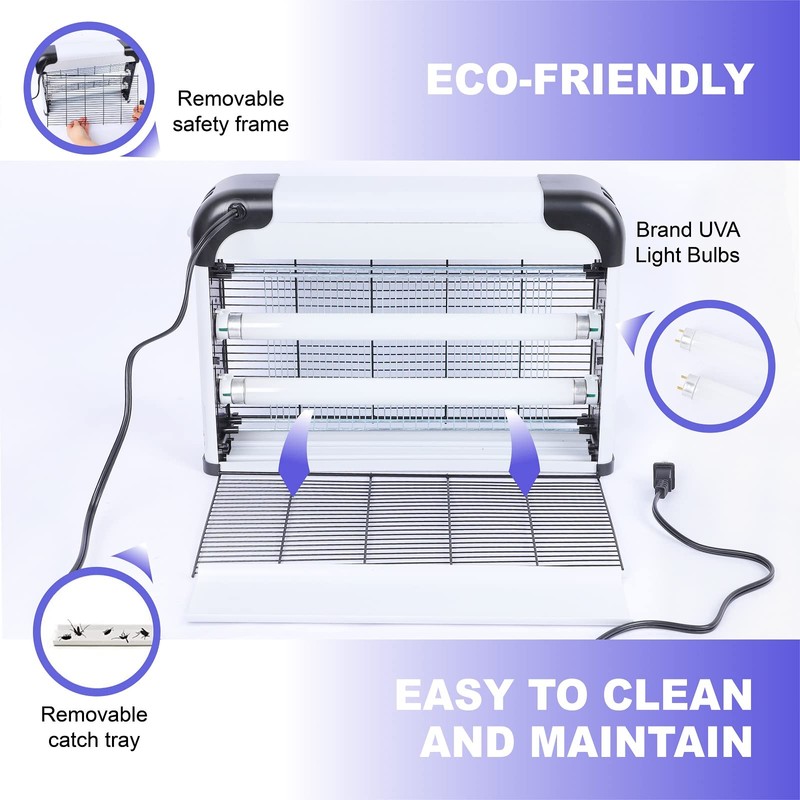 VOLTORB Electric Bug Zapper, Buzzbug Mosquito Zapper, Mosquitoes Flies Killer