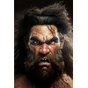 24x36 gallery poster, Stoneage Caveman