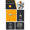 CAMPING MOON TC-ST Stabilizer Gas Lantern for Fillable Tanks, Anti-tip,