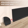 Flexible Baseboard Molding Trim, 4" (W) x 16.4' (L) Self-Adhesive