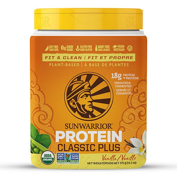 Sunwarrior Classic Plus Protein, Vanilla / 375g