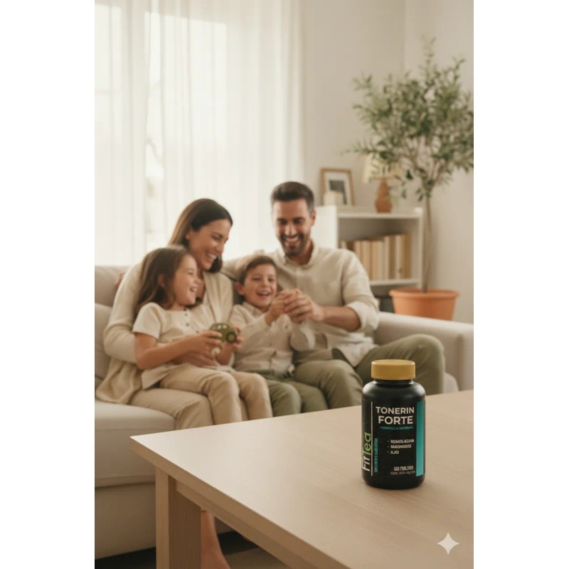 Tonerin Fittea Apoyo Herbal Cardiovascular 120 Cpsulas Sin Sabor