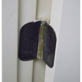 Hinge-Mag Magnetic Door Hinge Masking Shields for Painting - 4.5" for Commercial and Office Doors - 50-Pack
