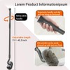 Wall Mounted Long Handle Toilet Brush Set with Holder and