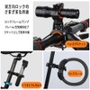 BBRONDDH【自転車 ライト】ホルダー ブラック 1個 360度回転 クランプ式 ハンドルマウント フラッシュライト 対応 ナイトライド