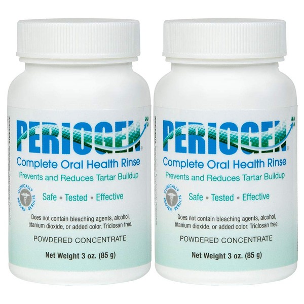 Periogen:The Only Product in The World Clinically Proven to Progressively Reduce Dental Tartar Buildup That is The Cause of Red, Sore, or Bleeding Gums 2-Pack