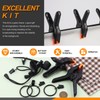Rustark 22Pcs Backdrop Clips Clamps Elastic Photo Clips Holder Clips