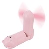 Hand Held Fan Mini Foldable Battery Operated Fan Humidification Cartoon