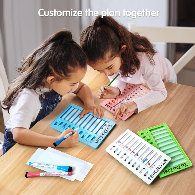 Chore Chart Board for Kids with Adhesive Pads,Kids ADHD to