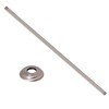 Westbrass A3624A-07 1/2" IPS x 24" Round Ceiling Mount Shower