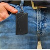 FuninCrea Key Case, Leather Car Key Holder for Men Women,