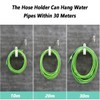 Earssa Stainless Steel Garden Hose Holder, Hook for Garden Hose,