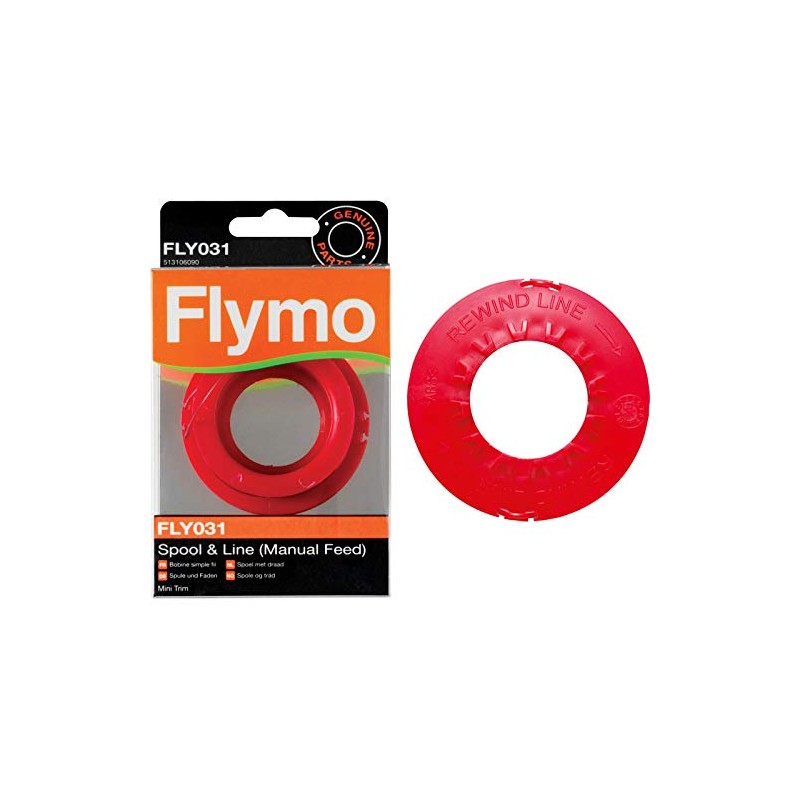 Flymo FLY031 Manual Feed Spool and Line for Mini Trim