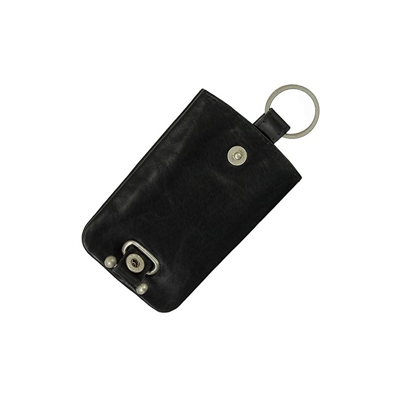 Leather Key Case VariousColours Black