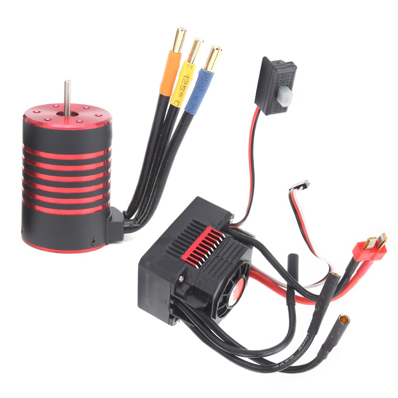 3650 4500KV Brushless Motor with 60A Electric Speed Controller Set