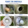 Ahuliao Boat Scupper Drain Valve Self-Bailing Ball Fits 3/4 Inch