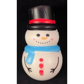 Old East Main Co. Christmas Snowman - Squishy Toy - Super Soft - Approx. 4" High - NO TAG - C